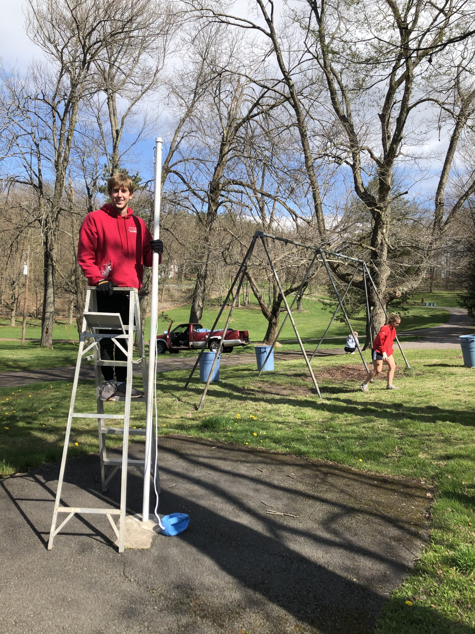 Getting Tetherball Ready